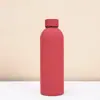Botella de Acero Inoxidable 304 de Cuello Recto y Boca Pequeña Estilo Americano Transfronteriza Botella de Agua Deportiva al Vacío Termo para Coche Montado en Exteriores Botella de Agua Venta al por Mayor
