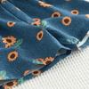 Conjunto Infantil 2025 Estilo Verão Estilo Coreano Solto Imitação Jeans para Meninos e Meninas, Conjunto Infantil de Duas Peças de Shorts de Manga Curta Estampado