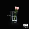Florista Cubo Despertar de Goteo Resistente a la Presión Embalaje de Flores Jarrón de Flores Arte Floral Almacenamiento de Agua Cubo de Flores Acrílico Transparente