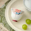 Taza de Té Blanca de Cerámica Pintada a Mano de Peonías Estilo Dinastía Tang y Song, Juego de Té Kung Fu para Uso Doméstico, Taza de Cata de Té Individual
