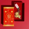 Llavero de oveja de oro puro 999, trae riqueza y prosperidad, adecuado para el Año de la Oveja, cadena para teléfono de oro, charm para bolso, regalo de negocios