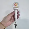 Luzes de Mão Coloridas para Torcer, Bastões Coloridos Mini para Torcer, Chaveiros de Acrílico, Bastões Luminosos para Fãs de Shows