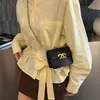 Bolso de Cadena de Gama Alta para Debajo del Brazo para Mujer, Bolso Cuadrado Pequeño de Moda Retro Versátil, Bolso Cruzado Sencillo, Bolso de Hombro Único para Mujer
