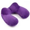 Almohada en forma de U almohada inflable joroba almohada inflable viaje Sanbao viaje en avión soplado almohada de cuello
