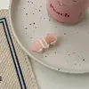Grampo de Cabelo Xadrez Rosa de Gelatina para Menina Doce Versátil Presilha Bico de Pato Grampo para Franja Cabelo Quebrado Grampo Lateral Grampo de Cabelo Acessórios de Cabelo Adorno de Cabeça