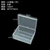 Caja Rectangular de Plástico PP para Guardar Cuentas Cuadradas, Joyería, Equipo de Pesca, Accesorios de Ferretería, Productos Pequeños y Pines
