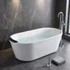 Banheira de Hidromassagem Autoportante Colorida de Acrílico para Adultos, Tamanho Pequeno, Sem Instalação, Dupla Camada Isolada, Moderna