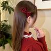 Grampo de Cabelo de Flocagem Outono e Inverno Acessórios de Cabelo Sentido Avançado Presilha de Franja com Strass Grampo de Cabelo Traseiro Celebridade da Internet Presilha Lateral para Franja Acessório de Cabeça