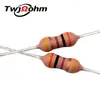 Ri40 Vidro Esmaltado 0.25W 10K100K300K1M10M30M20M500M Resistor de Alta Tensão Pacote Resistor de Filme Grosso