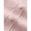 Cárdigan de punto para mujer, de manga larga, cuello redondo, con lunares de colores, de algodón, fino, adecuado para primavera y otoño, chaqueta suéter 100% algodón