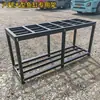 Mueble base para pecera, gabinete inferior, acuario de doble capa, tanque de flujo de desbordamiento extremadamente estrecho, soporte para pecera en casa, estante de exhibición multicapa puede