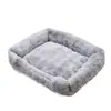Casa de cachorro inverno quente espessada pelúcia quatro estações universal casa de gato cama de pet tapete para cachorro pequeno fabricante atacado produtos em estoque