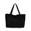 Bolsa Jeans Feminina 2025 Inverno Nova Moda Casual Simples Bolsa Tote Grande Capacidade Estilo Japonês Bolsa de Ombro Transversal