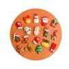 Yqt Adornos de Resina Navideños de Dibujos Animados Accesorios Hechos a Mano DIY Decoración de Regalo de Navidad Accesorios Exportación Transfronteriza Venta al por Mayor