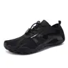 Zapatos de Viaje Acuático para Exteriores al por Mayor Transfronterizos Europeos y Americanos para Hombres y Mujeres Zapatos Deportivos Casuales Antideslizantes de Caña Baja Bloques de Color Zapatos de Viaje Acuático