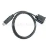 Cable de alimentación industrial personalizado para terminal Rs232 Db9P a USB A macho, protocolo de teclado, puerto serie