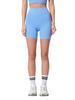 Verano Nueva Llegada Sin Línea Embarazosa Shorts de Yoga para Mujer Levanta Vientre Adelgazamiento de Cadera Montar Fitness Deportes Pantalones D25062