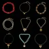 Suministrado Directamente por el Fabricante, Joyería Transfronteriza Vintage, Diseño de Nicho, Cadena para Clavícula Retro Francesa, Gargantilla Nuevo