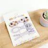 Pinza para el pelo de estilo coreano color crema con estampado floral de dibujos animados, Pinza nueva para flequillo lateral de chica dulce, Pinza para la parte trasera de la cabeza, Accesorio para el pelo