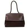Bolso de Hombro de Moda para Mujer, Bolso con Patrón de Cocodrilo, Gran Capacidad, Bolso Retro de Alta Gama para el Trabajo, Bolso de Mano de Nuevo Estilo