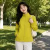 Jaqueta Nova Estilo Coreano Outono 2026 com Gola Alta para Mulheres, Caimento Solto, Emagrecimento, Versátil, Fashion, Simples, Casaco Curto