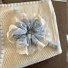 Scrunchie de Laço Estilo Coreano, Prendedor de Cabelo de Renda Doce e de Alto Valor, Corda para Cabelo, Elástico