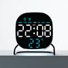 Un Reloj LED de Escritorio con Función de Despertador y Luz Nocturna Reloj Multifuncional Temporización Digital 2813