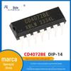 CD4072BE DIP14-plugue direto núcleo novo completo chip Bole dupla quatro vias entrada OR gate lógica IC
