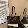 Coleção Outono 2026: Design Único, Cor Sólida, Estilo Relaxado Bolsa de Ombro para o Trabalho e Deslocamento, Bolsa de Ombro Casual e Moderna