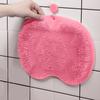 Artefacto multifuncional para frotar el cuerpo en la bañera, frotador de espalda, masajeador de pies, alfombrilla antideslizante para baño, removedor de piel muerta, cepillo de baño perezoso para el hogar con ventosa