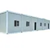 Casas Contenedor Móviles Transfronterizas, Casas Prefabricadas Desmontables para Sitios de Construcción en Contenedores, Dormitorios Ensamblados, Casas Contenedor Empaquetadas