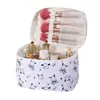 Bolso de Mano Nuevo Lindo Estampado de Gran Capacidad para Almacenamiento Portátil Bolsa para Artículos de Tocador Bolsa de Maquillaje