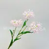 Simulación 3 cabezas flor de otro lado orquídea viento y lluvia flor falsa flor de boda tocado flor horquilla flor decoración de boda flor fábrica mayoreo