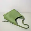 Bolso de Axila Versátil de Nuevo Diseño de Nicho, Bolso de Mano de Gran Capacidad para Oficinistas, Bolso Hobo para Mujer, Bolso de Hombro de Piel Genuina