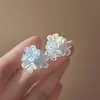 Pendientes Florales Frescos Estilo 2026 para Mujer, Aretes de Perla de Lujo Ligero de Alta Gama, Pendientes Versátiles Elegantes Súper de Hada