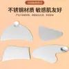 Pala para Base de Acero Inoxidable Paleta Líquida para Base Raspador para Mezclar Base Líquida Placa de Belleza Raspador de Mascarilla Herramienta de Maquillaje