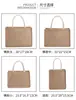 Bolsas de Arpillera Personalizadas, Bolsas de Yute para Regalo y Compras, Bolsas de Yute Impresas, Hechas a Medida Transfronterizas Ecológicas