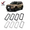 Adecuado para Marco Decorativo de Salida de Aire Superior Trasera Modificada Toyota 24 Prado Salida de Aire Acondicionado Trasera Lc250