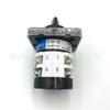 Interruptor de Transferencia Universal Gelegelei GLE9-20/2 0-4 Interruptor Combinado para Máquina Herramienta Cuatro Posiciones Dos Secciones 20A