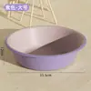Lavabo de plástico para el hogar, grueso, grande, para lavar la cara y la ropa, para dormitorio de estudiantes, lavabo para pies, lavabo para verduras duradero al por mayor