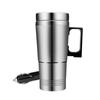 Taza de agua para calentar el coche termo para coche 12v24V taza de calentamiento eléctrico revestimiento de acero inoxidable hervidor para calentar para quemar 70 grados