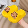 Pantuflas Infantiles de Capibara para Niños de Casa Verano Antideslizantes Nuevas Suela Suave para Baño Bebé Lindas para Niñas