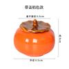 Pote de Cerâmica para Caqui Caqui Ruyi Pote de Doces de Casamento Pote de Chá Lembrança da Festa Anual de Casamento Arranjo de Flores Vaso de Flores Decoração de Mesa