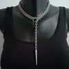 Colar Anel Morcego Gótico Escuro Mais Vendido Transfronteiriço para Mulheres, Design Único e Ousado, Acessório de Halloween de Nicho