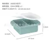 Bandeja de Hielo Grande de Silicona Transfronteriza Molde de Cubitos de Hielo de Grado Alimenticio Molde de Bola de Hielo de Desmoldeo Fácil Congelación Rápida Molde para Hacer Hielo Casero