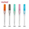 Yilong equipo de tatuaje catéter aguja de punción 14G16G18 herramientas para joyería de perforación aguja de punción venta al por mayor transfronteriza