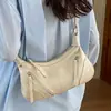 Bolso bandolera retro europeo y americano de moda para chica popular, bolso de hombro de alta gama de gran capacidad, bolso de axila informal de moda para el día a día