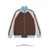 Sudadera cárdigan con cuello alto para hombre, chaqueta de nuevo estilo primavera y otoño 2026, top de marca americana de moda, chaqueta casual holgada para parejas