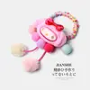 Diadema Infantil Estilo Coreano Banda para el Cabello Kuromi Lana Linda Dibujo Animado Goma Elástica Bola para Cola de Caballo Niña Accesorio para el Cabello