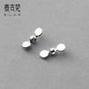 Prata de Lei 925 Antiga Fosca Espaçador Hélice Miçanga Pulseira Retro Miçangas Soltas DIY Feito à Mão Material Cordão Acessórios S090